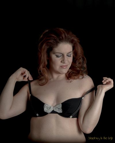 Boudoir portrait