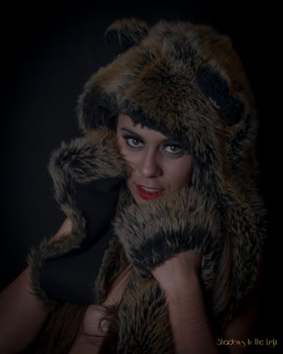 Boudoir portrait
